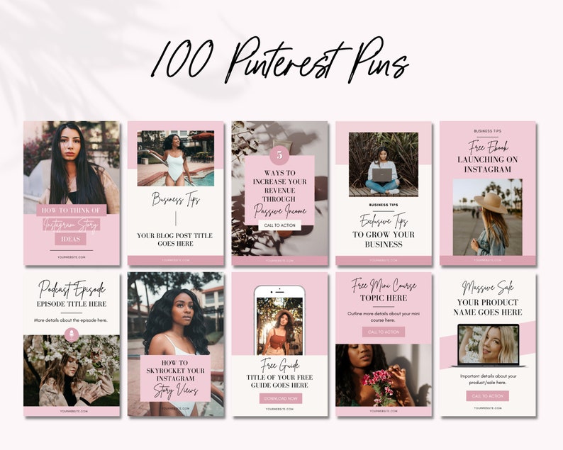 100 Pinterest Pins